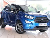 Used Ford Ecosport ST-Line 125 HP (91 kW) 2018 Blue SUV