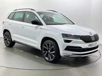 Used Skoda Karoq SportLine 150 HP (110 kW) 2019 White SUV