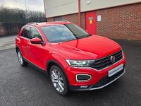 Used VW T-Roc SEL 150 HP (110 kW) 2018 Red SUV