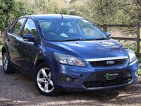 Used Ford Focus Zetec 2008 Blue Hatchback