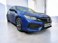 Used Honda Civic SE 2019 Blue Hatchback