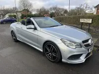 Used Mercedes E250 AMG 2013 Silver Cabriolet