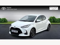 Used Toyota Yaris Hybrid Design 2023 White Hatchback