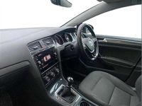 Used VW Golf VII SE 125 HP (91 kW) 2017 Black Hatchback