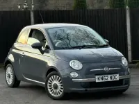 Usado Fiat 500 Lounge 69 CV (50 kW) 2012 Gris Utilitario