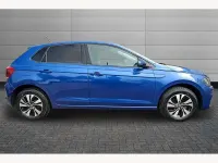 Used VW Polo Match 95 HP (69 kW) 2021 Blue Hatchback