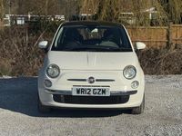 Used Fiat 500 Lounge 69 HP (50 kW) 2012 White Hatchback
