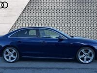 Second-hand Audi A4 S-Line 163 CP (119 kW) 2022 Albastru Berlinǎ