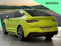 Used Skoda Enyaq iV vRS 219 kW (299 HP) 2022 Green SUV