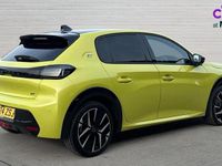 Used Peugeot e-208 GT 114 kW (156 HP) 2024 Yellow Hatchback