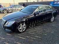 Begagnad Mercedes E220 Avantgarde 2013 Svart Sedan