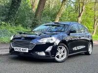 Used Ford Focus Zetec 120 HP (88 kW) 2020 Black Hatchback