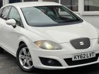 Used Seat Leon Copa 105 HP (77 kW) 2012 White Hatchback