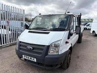 Used Ford Transit 125 HP (91 kW) 2014 White Cabriolet