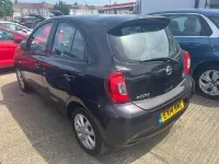 Used Nissan Micra Acenta 80 HP (58 kW) 2014 Black Hatchback