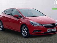 Used Vauxhall Astra Active 150 HP (110 kW) 2018 Red Hatchback