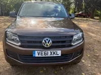 Used VW Amarok Startline 2012 Brown Pickup