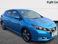 Used Nissan Leaf N-Connecta 110 kW (150 HP) 2021 Blue Hatchback