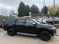 Used Ford Ranger Limited 200 HP (147 kW) 2016 Black Pickup