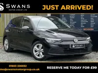Used VW Golf VII Life 150 HP (110 kW) 2021 Black Hatchback