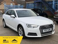 Begagnad Audi A4 Sport 2017 Vit Sedan