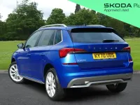 Used Skoda Kamiq SE L 147 HP (108 kW) 2021 Blue SUV