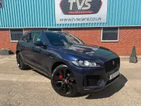 Used Jaguar F-Pace S 300 HP (220 kW) 2017 Blue SUV