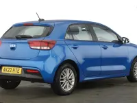 Used Kia Rio 2022 Blue Hatchback