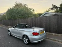 Used BMW 118 Cabriolet Sport Line 143 HP (105 kW) 2010 Silver Cabriolet