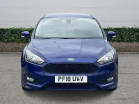 Used Ford Focus ST-Line X 182 HP (133 kW) 2017 Blue Hatchback