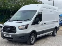 Used Ford Transit 130 HP (95 kW) 2019 White Van