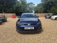 Used VW Golf VII GTE 204 HP (150 kW) 2017 Blue Hatchback
