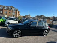 Used BMW 116 Sport Line 2015 Black Hatchback