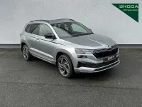Used Skoda Karoq SportLine 150 HP (110 kW) 2026 Smokey silver metallic SUV