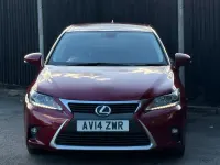 Used Lexus CT200h 2014 Red Hatchback