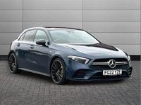 Used Mercedes A35 AMG Premium Plus 306 HP (225 kW) 2022 Blue Hatchback