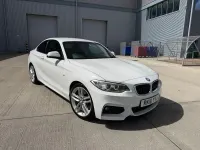 Used BMW 218 M Sport 147 HP (108 kW) 2016 White Coupe