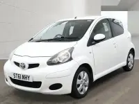 Used Toyota Aygo 68 HP (50 kW) 2011 White Hatchback