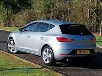 Begagnad Seat Leon FR 130 HK (95 kW) 2019 Silver Halvkombi