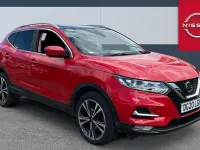 Used Nissan Qashqai N-Connecta 140 HP (102 kW) 2020 Red SUV