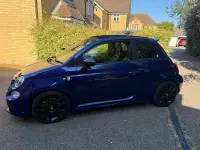 Used Abarth 595 Turismo 165 HP (121 kW) 2018 Blue Cabriolet