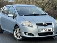 Used Toyota Auris 97 HP (71 kW) 2008 Blue Hatchback