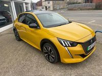 Used Peugeot e-208 GTi 100 kW (136 HP) 2022 Yellow Hatchback