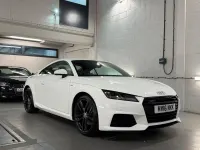 Used Audi TT S-Line 230 HP (169 kW) 2016 White Coupe