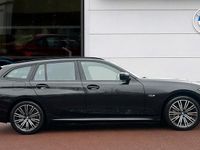 Used BMW 330e M Sport 288 HP (211 kW) 2021 Black Estate