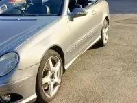 Käytetty Mercedes CLK200 2009 Hopea Avoauto