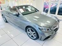 Käytetty Mercedes C300 AMG Line Premium 2019 Harmaa Avoauto