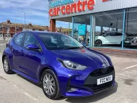 Used Toyota Yaris 2023 Blue Hatchback