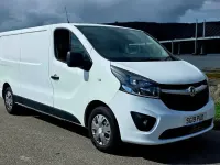 Used Vauxhall Vivaro Sportive 120 HP (88 kW) 2019 White MPV