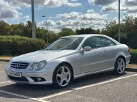 Used Mercedes CLK200 2007 Silver Coupe